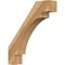 Ekena Millwork 6"W x 28"D x 32"H Merced Rough Sawn Knee Brace, Western Red Cedar BRC06X28X32MRC00RWR - alternate 1